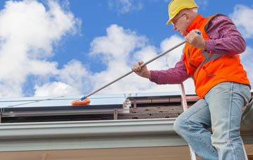 Whitecroft soft wash roof cleaning